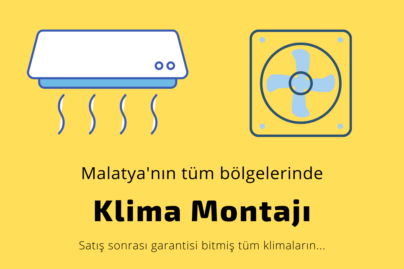 Malatya'da Klima Montajı